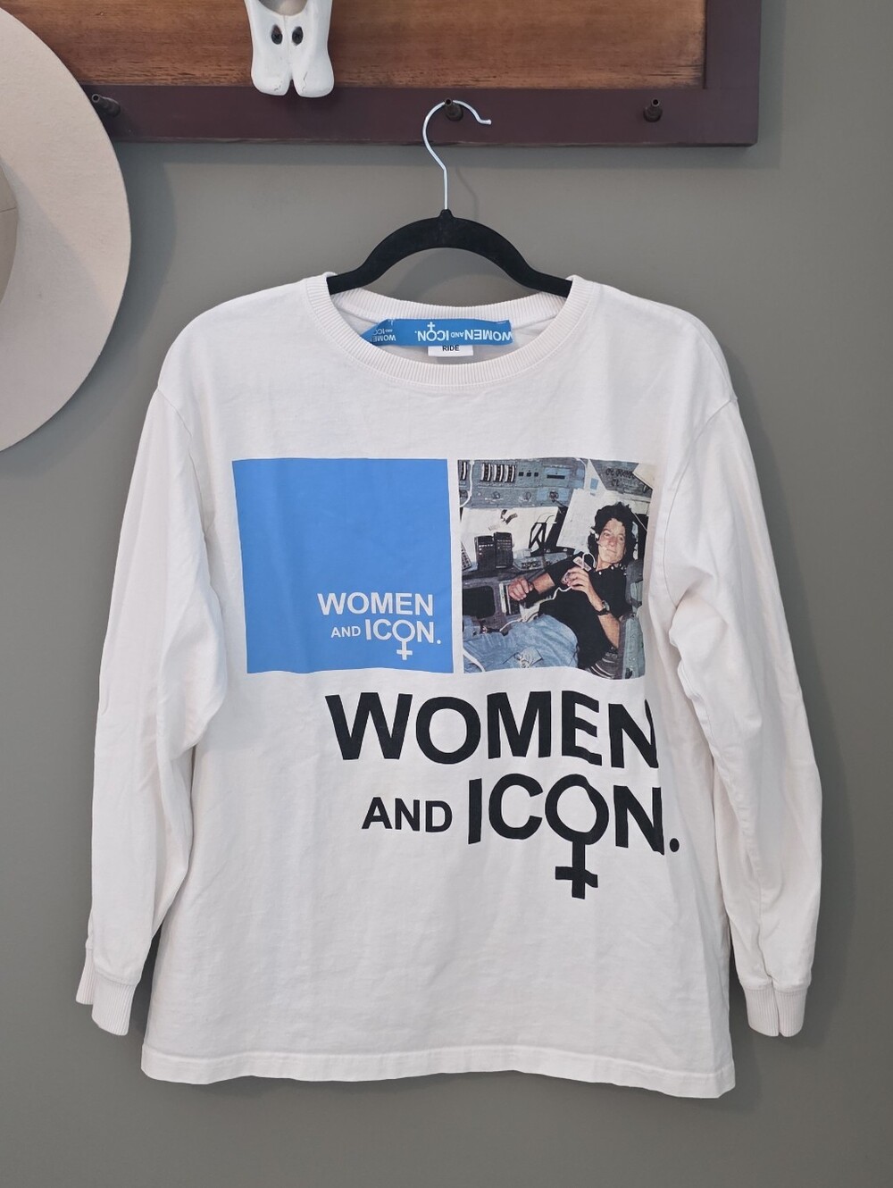 Zara Women And Icon Sally Ride Long Sleeve